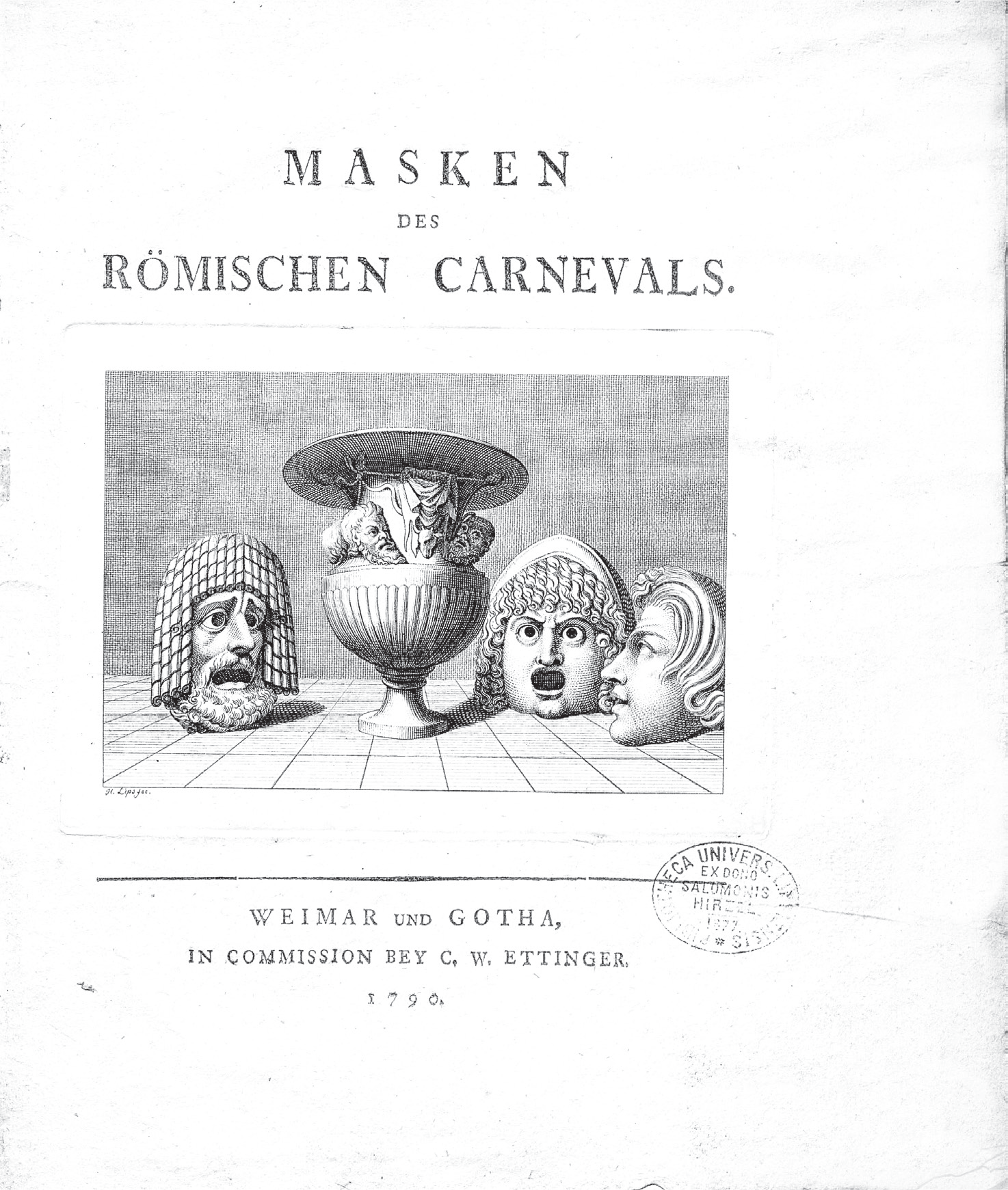 Figure 2.4. The same vignette as figure 2.3 on the title page of a different publication.