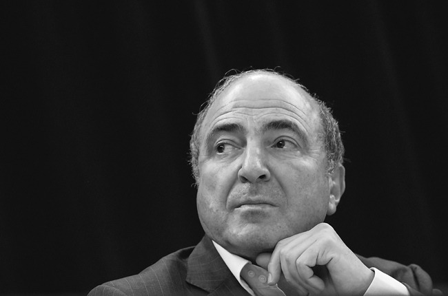 Undated head shot of Boris Berezovsky