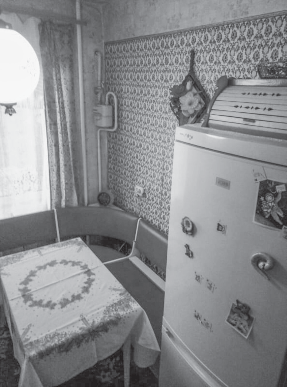 A kitchen bench from the late 1980s.