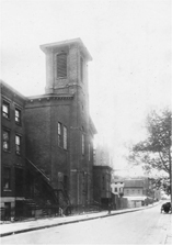 Figure 1.6. A photograph of a church that is solid, imposing, and devoid of ornament.