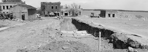 Figure 26. A mass burial site on Hart Island in May 2021.