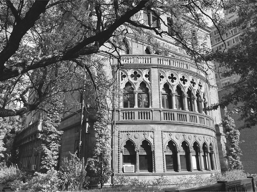 Figure 4.9. Park Slope’s large and elegant Montauk Club, designed in the style of a Venetian palace, is depicted in a contemporary photograph.