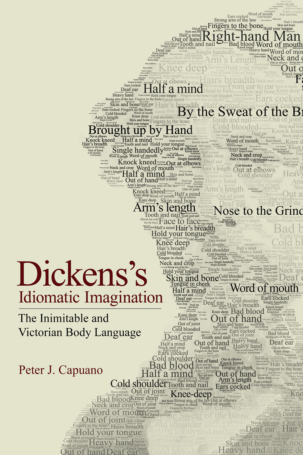 Cover: Dickens's Idiomatic Imagination, THE INIMITABLE AND VICTORIAN BODY LANGUAGE by Capuano, Peter J.