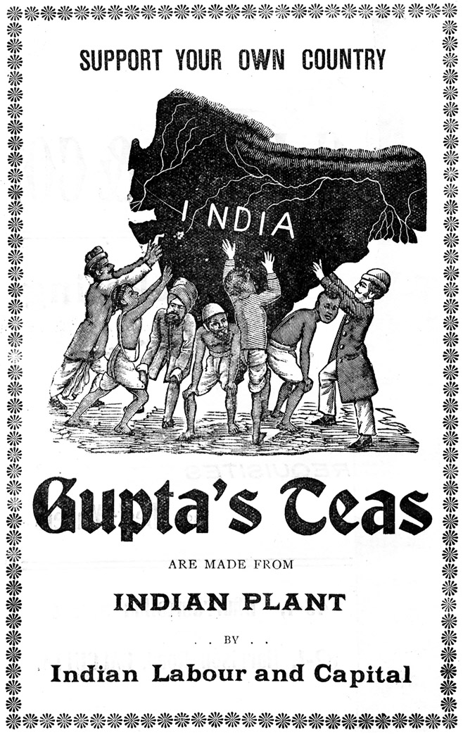 FIGURE 3.3 / Advertisement for Gupta’s Tea in the Indian World. General Reference Collection, British Library. Shelfmark P.P.3779.hfb., © British Library Board.