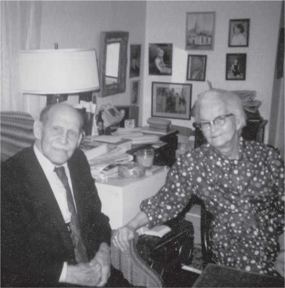A polaroid photograph of William Miller and Jane Doolittle, later in life in 1980s America, indicates the ways in which the members of the Del Be Del network remained in touch after leaving Iran. The polaroid is itself an artifact of the era.