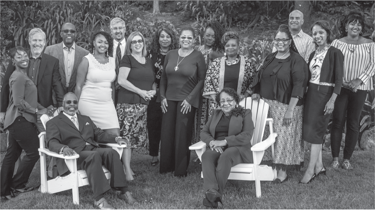 Figure 2.1. Members of the Black Child Legacy Campaign Steering Committee gathering for their annual meeting to discuss progress made and milestones achieved in 2020.