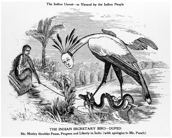 FIGURE 3.5 / Second illustration of “The Indian Secretary Bird” accompanying an article entitled “Reflections of Men and Things” from the Indian World, vol. 28, July 1907. General Reference Collection, British Library. Shelfmark P.P.3779.hfb., © British Library Board.