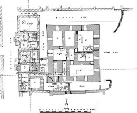 Figure 1.3. A plan of the Dime sector east Late First-Level settlement.