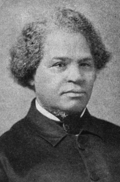 This grainy headshot shows a young, impassive Loguen gazing to the side, quietly engaged in his own thoughts.